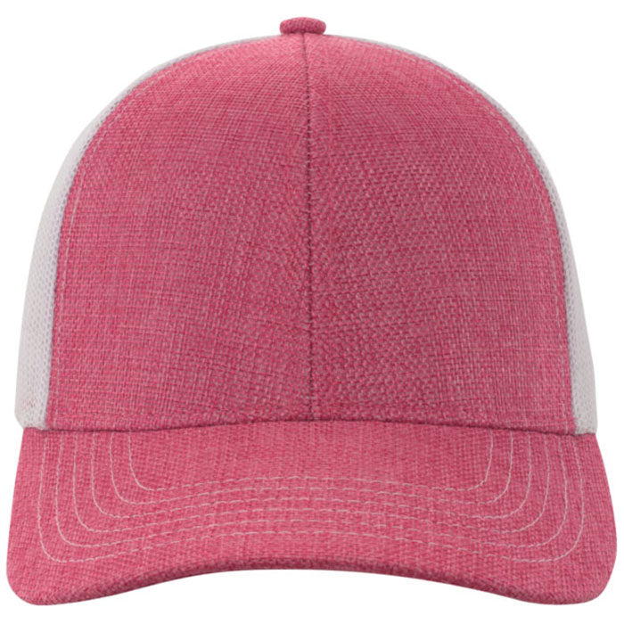 Ahead Pink/White Mesh Pregame Cap