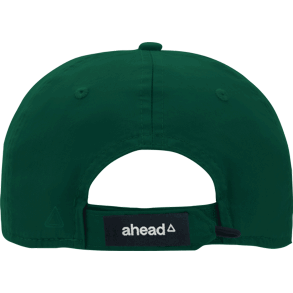 AHEAD Georgia Green Lightweight Cotton Solid Cap