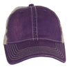 AHEAD University Purple/Tan Tea Stained Mesh Back Cap