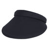 Kate Lord Navy Clip-On-Solid Visor