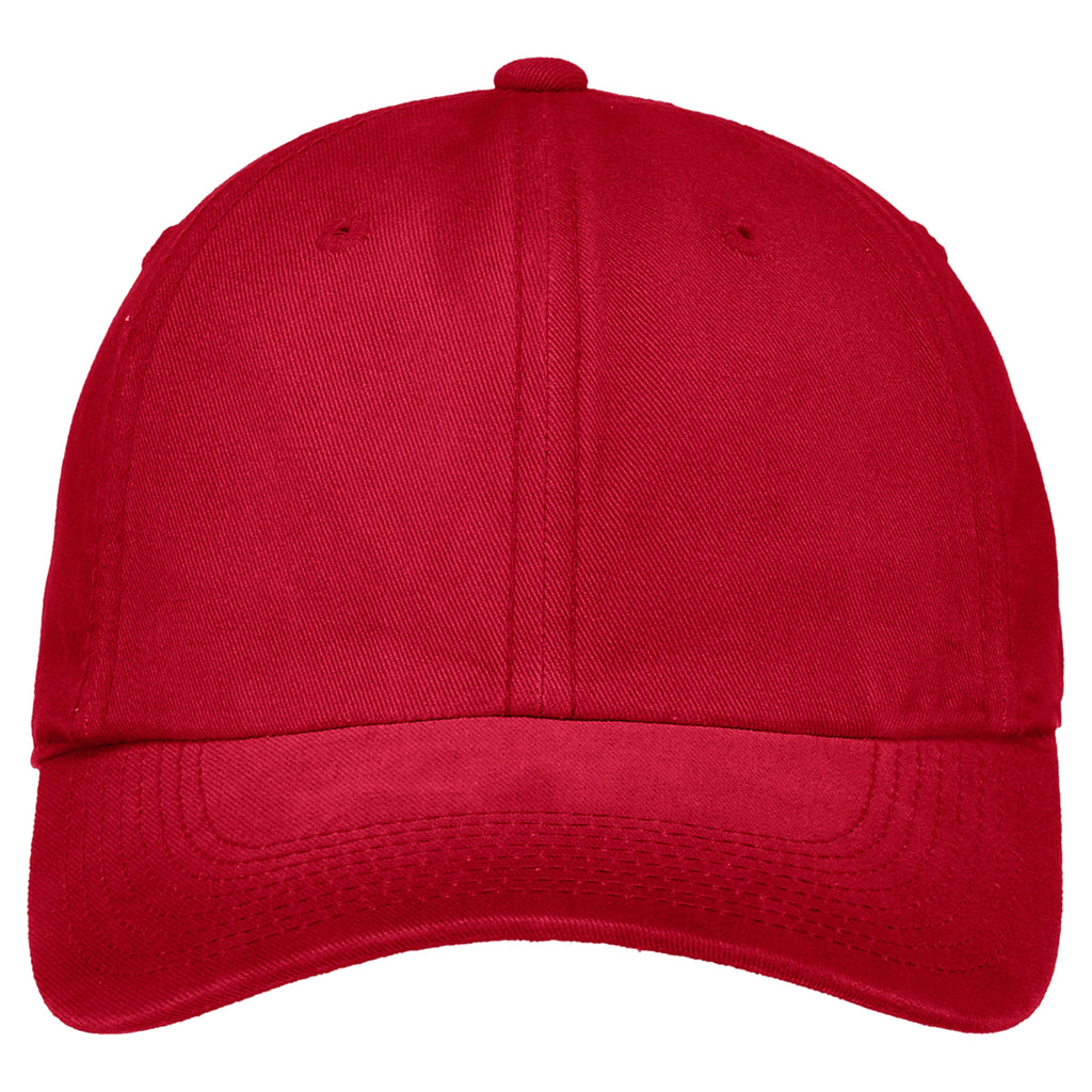 Port Authority Red Spray Wash Cap