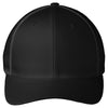 Port Authority Black/Black Mesh Back Cap