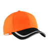 Port Authority Safety Orange/Black/ Reflective Enhanced Visibility Cap