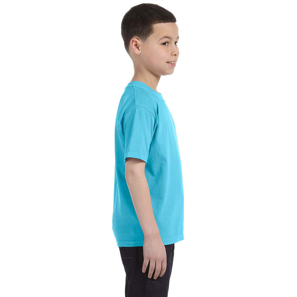 Comfort Colors Youth Lagoon Blue 5.4 Oz. T-Shirt