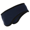 Port Authority Navy Two-Color Fleece Headband