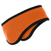 Port Authority Orange Two-Color Fleece Headband