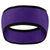 Port Authority Purple Two-Color Fleece Headband