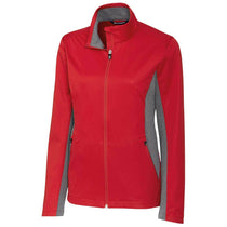 Cutter & Buck Women's Cardinal Red Navigate Softshell