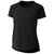 Cutter & Buck Women's Black Response Active Perforated Tee