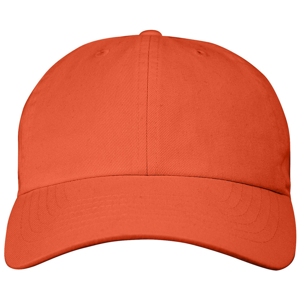 Champion Orange Classic Washed Twill Cap