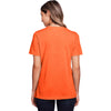 Core 365 Women's Campus Orange Fusion ChromaSoft Performance T-Shirt