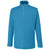 Core 365 Men's Electric Blue Fusion ChromaSoft Pique Quarter-Zip