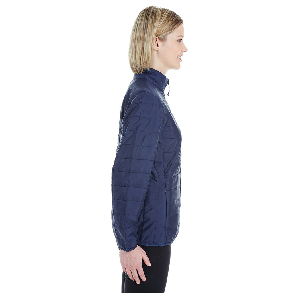 Core 365 Women's Classic Navy Prevail Packable Puffer