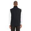 Core 365 Men's Black Cruise Two-Layer Fleece Bonded Soft Shell Vest