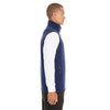 Core 365 Men's Classic Navy Cruise Two-Layer Fleece Bonded Soft Shell Vest