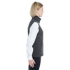 Core 365 Women's Carbon Cruise Two-Layer Fleece Bonded Soft Shell Vest