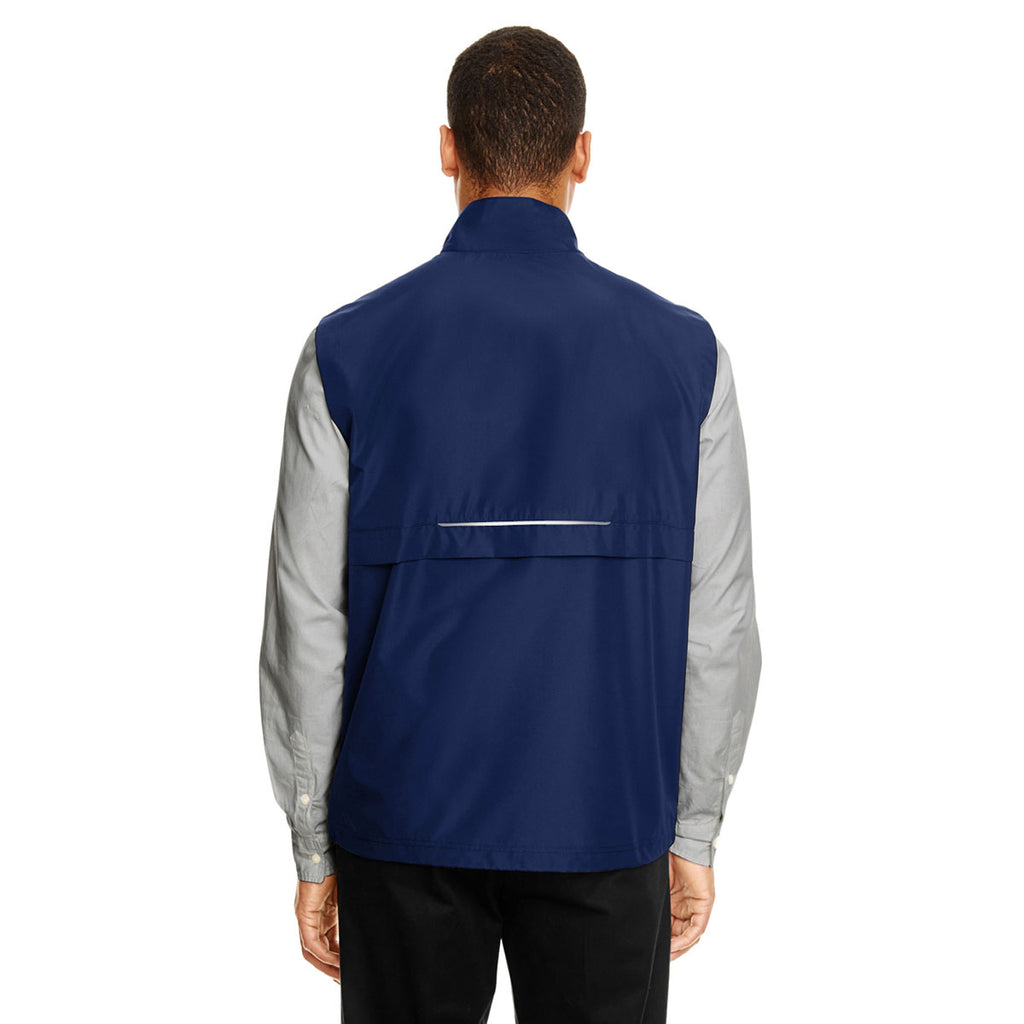 Core 365 Men's Classic Navy/Carbon Techno Lite Unlined Vest