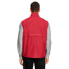 Core 365 Men's Classic Red/Carbon Techno Lite Unlined Vest
