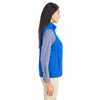 Core 365 Women's True Royal Techno Lite Three-Layer Knit Tech Quarter Zip Vest