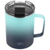 Simple Modern Bermuda Deep Scout Coffee Mug with Clear Flip Lid - 12oz