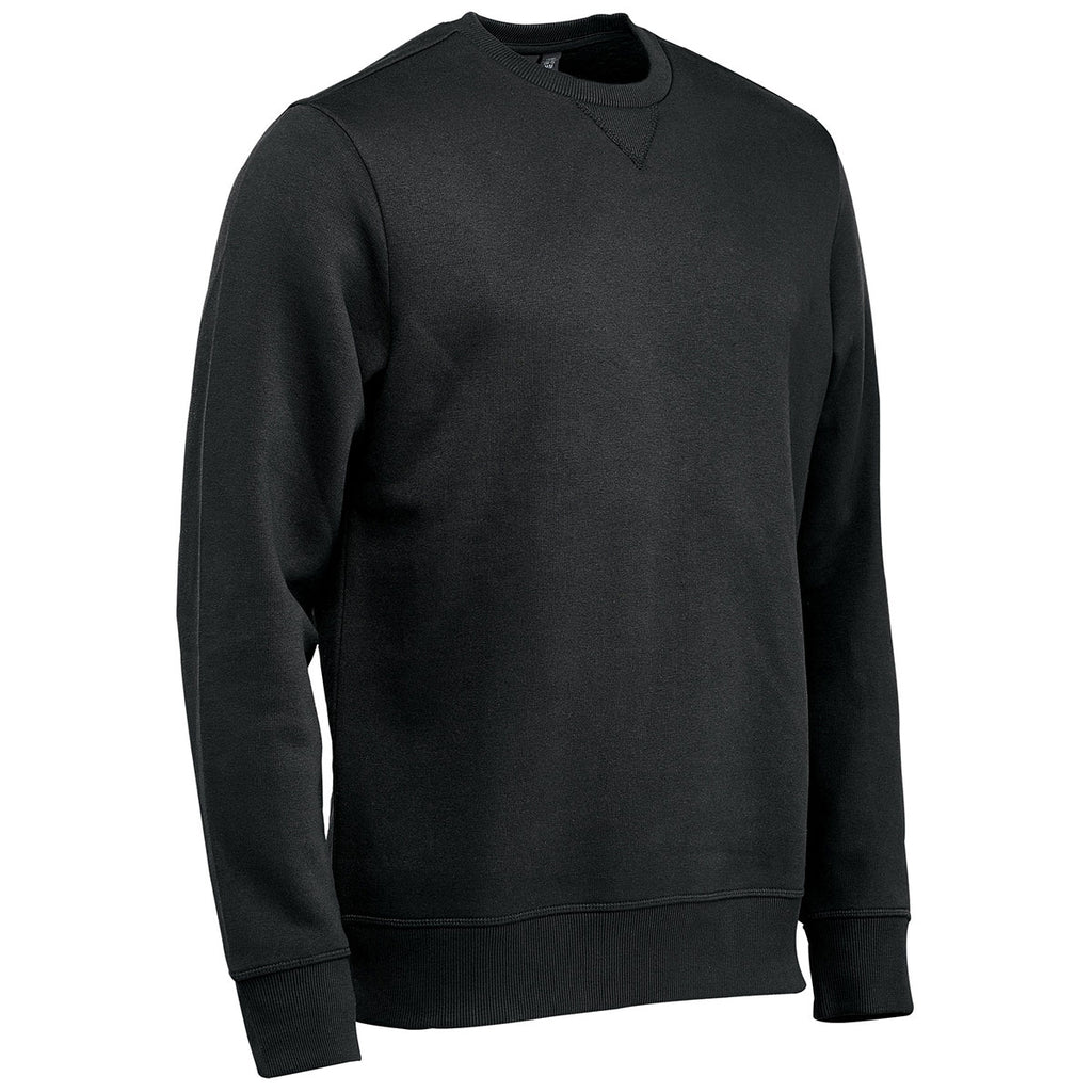 Stormtech Men's Black Yukon Crew Pullover