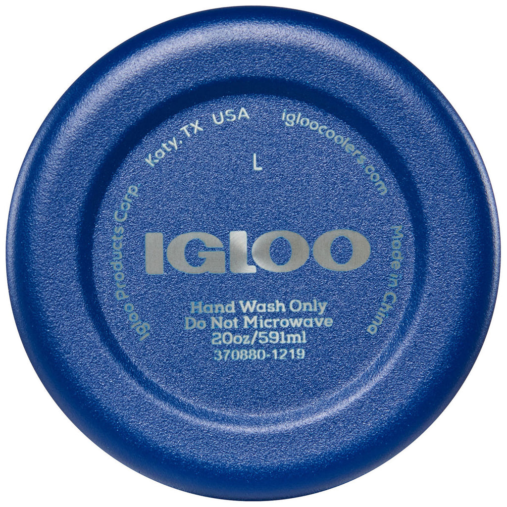 Igloo Navy 20 oz. Vacuum Insulated Flask