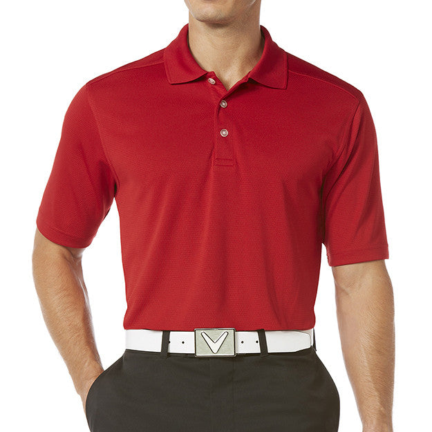Callaway Men's Red Core Performance Polo