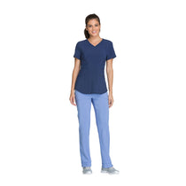 Cherokee Women's Navy Infinity V-Neck Top
