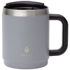 Manna Grey 14 oz. Boulder Stainless Steel Camping Mug with Handle