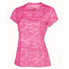 BAW Women's Pink Xtreme Tek Digital Camo Short Sleeve Shirt