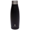 Manna Black 18 oz. Oasis Stainless Steel Water Bottle with Marble Lid