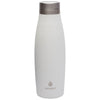 Manna White 18 oz. Oasis Stainless Steel Water Bottle with Marble Lid