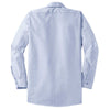 Red Kap Men's Light Blue/Navy Long Sleeve Striped Industrial Work Shirt
