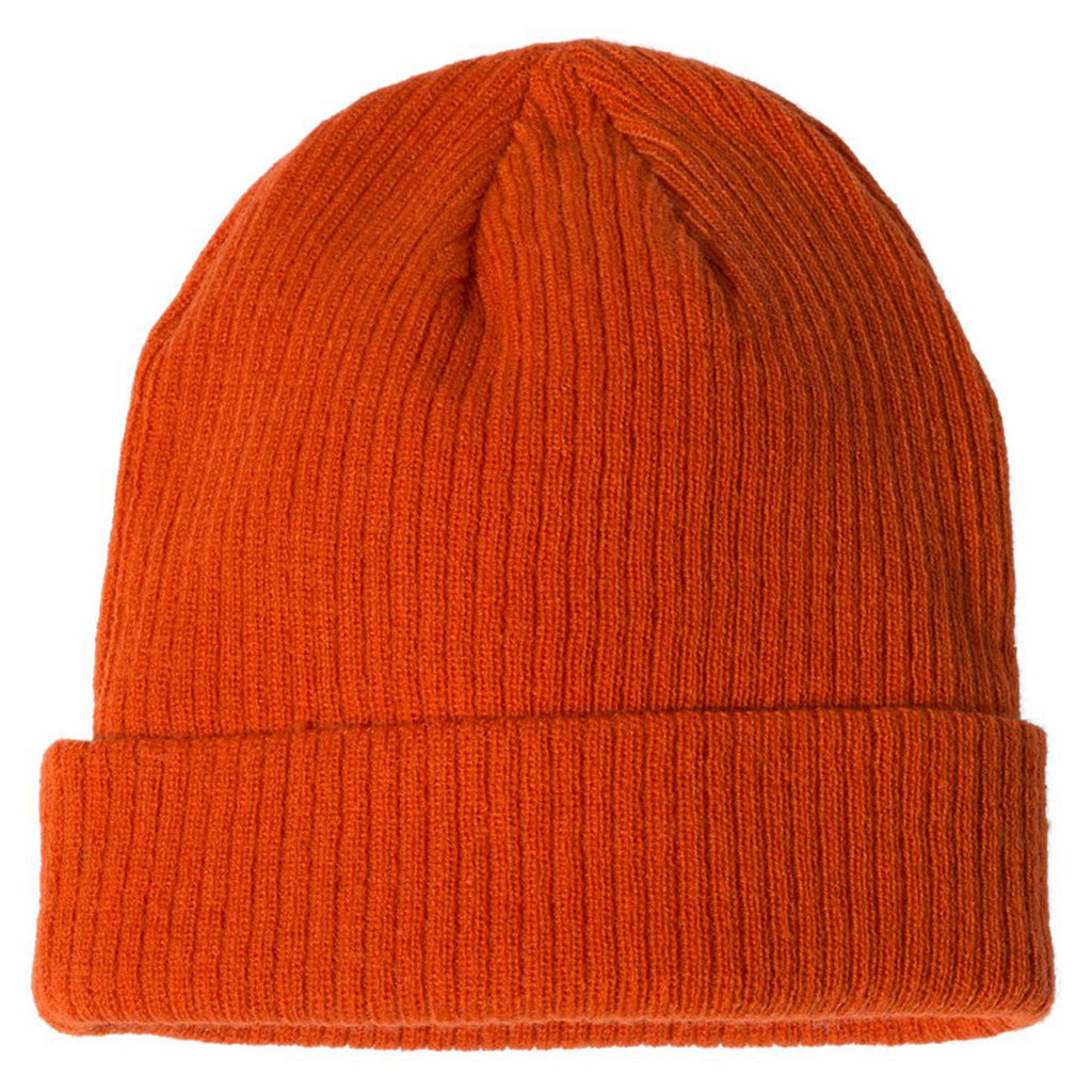 Champion Spicy Orange Ribbed Knit Cap