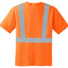 CornerStone Safety Orange/Reflective ANSI 107 Class 2 Safety T-Shirt