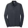 CornerStone Men's Charcoal Select Snag-Proof Long Sleeve Polo