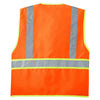 CornerStone Safety Orange ANSI 107 Class 2 Dual-Color Safety Vest