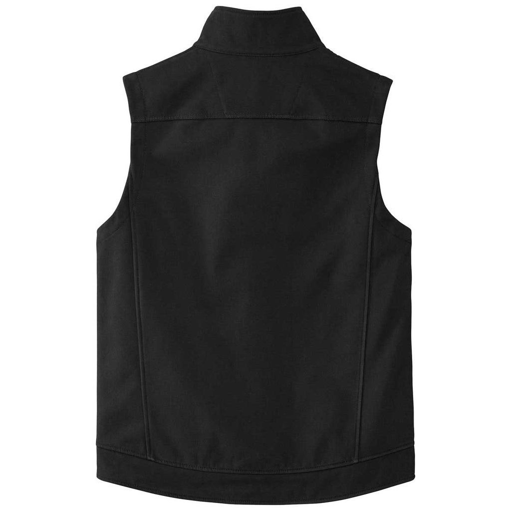 CornerStone Men's Black Duck Bonded Soft Shell Vest