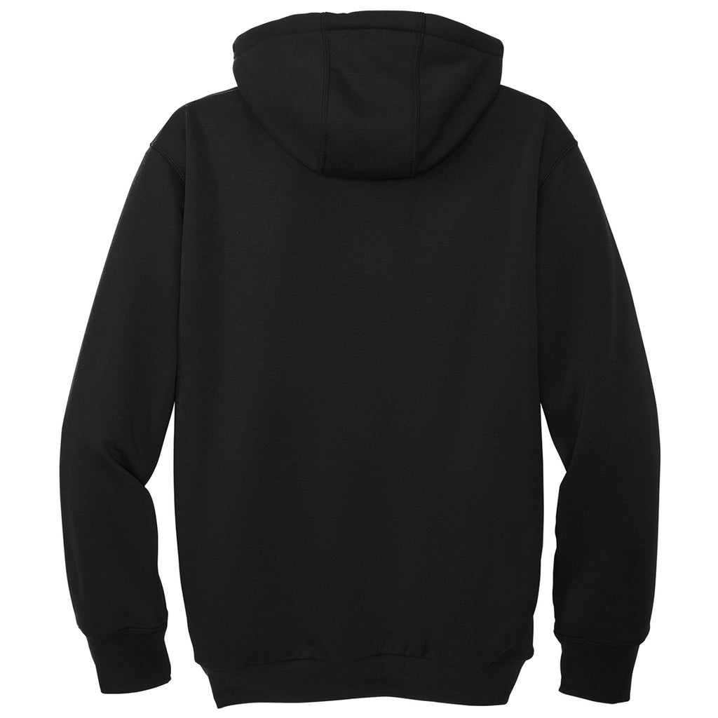 Carhartt Men's Black Midweight Thermal-Lined Full-Zip Sweatshirt
