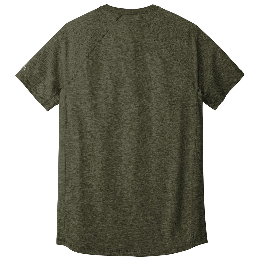 Carhartt Men's Basil Heather Force Short Sleeve Pocket T-Shirt