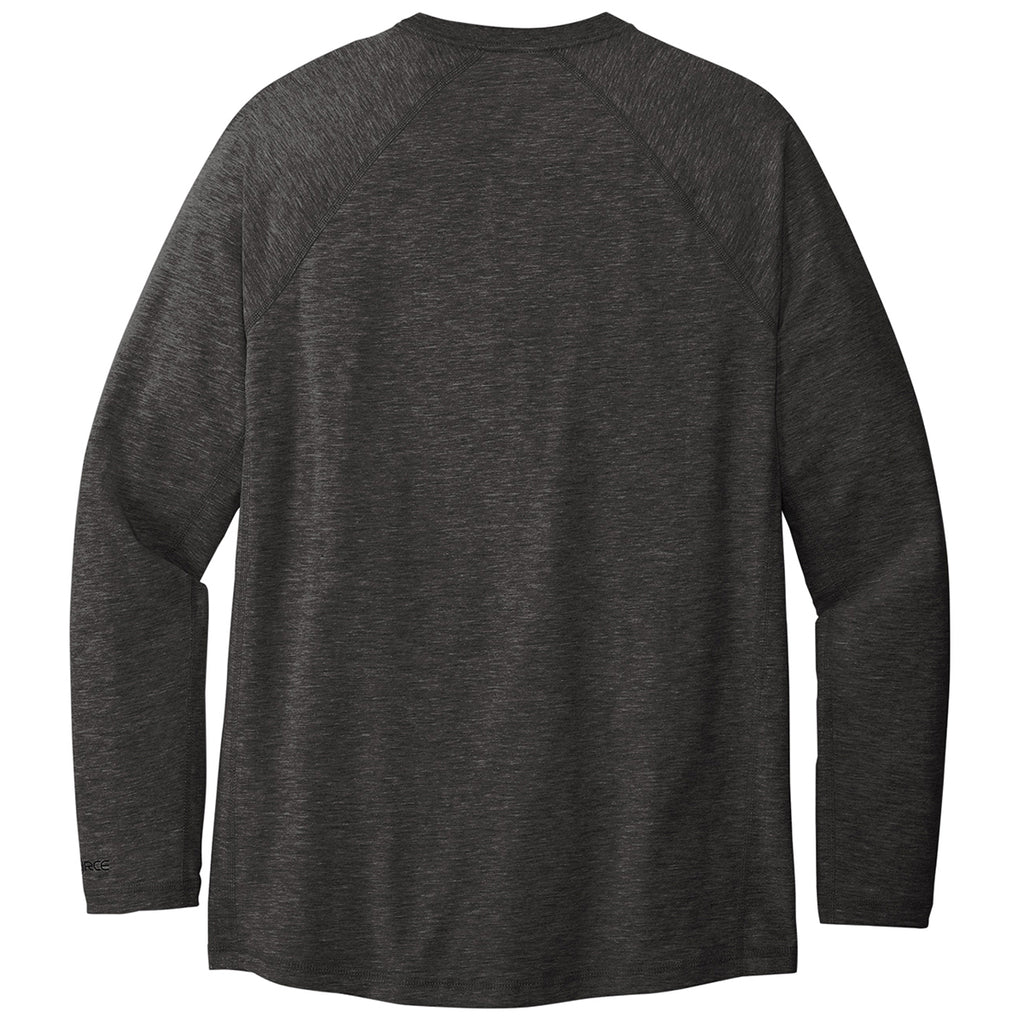 Carhartt Men's Carbon Heather Force Long Sleeve Pocket T-Shirt