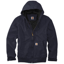 Carhartt Men's Navy Tall Washed Duck Active Jacket