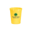 Perfect Line Yellow 16 oz Full Color Stadium Cup