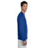 Champion Men's Double Dry Royal Blue L/S Performance T-Shirt