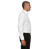 Devon & Jones Men's White Crown Collection Solid Broadcloth