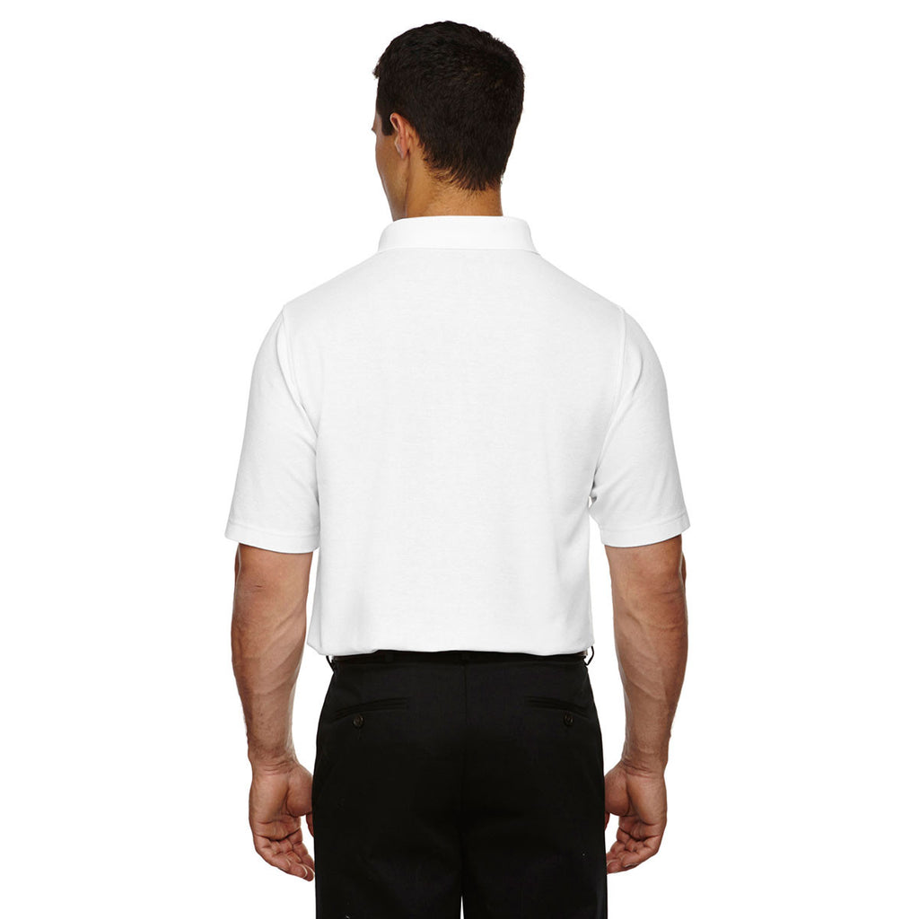 Devon & Jones Men's White Drytec 20 Tall Performance Polo