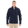Devon & Jones Men's Navy Bristol Full-Zip Sweater Fleece Jacket