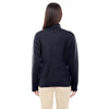 Devon & Jones Women's Black Bristol Full-Zip Sweater Fleece Jacket