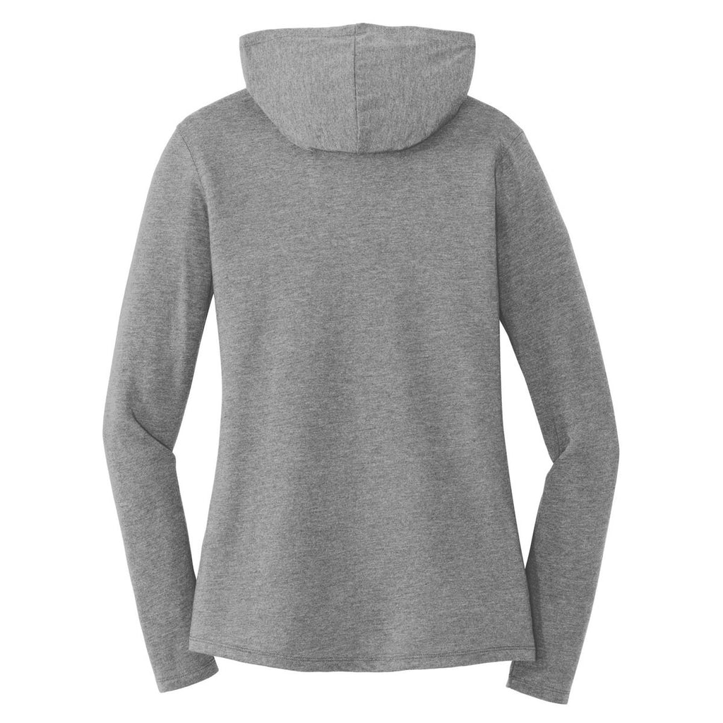 District Women's Grey Frost Perfect Tri Long Sleeve Hoodie