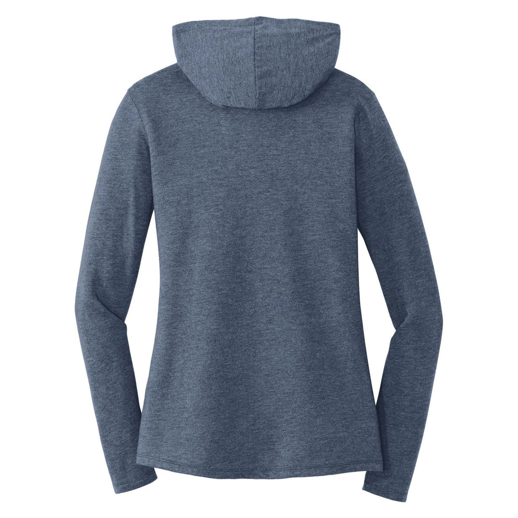 District Women's Navy Frost Perfect Tri Long Sleeve Hoodie